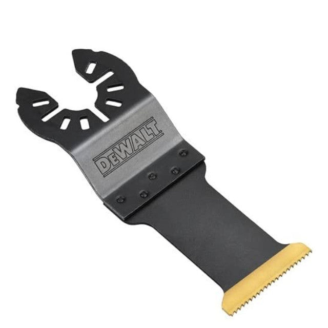 DEWALT DWA4209 Oscillating Multi-Tool Titanium Metal Blade - Perfect for Wood, Metal & Drywall Cutting - Ideal for DIY & Professional Renovation Projects