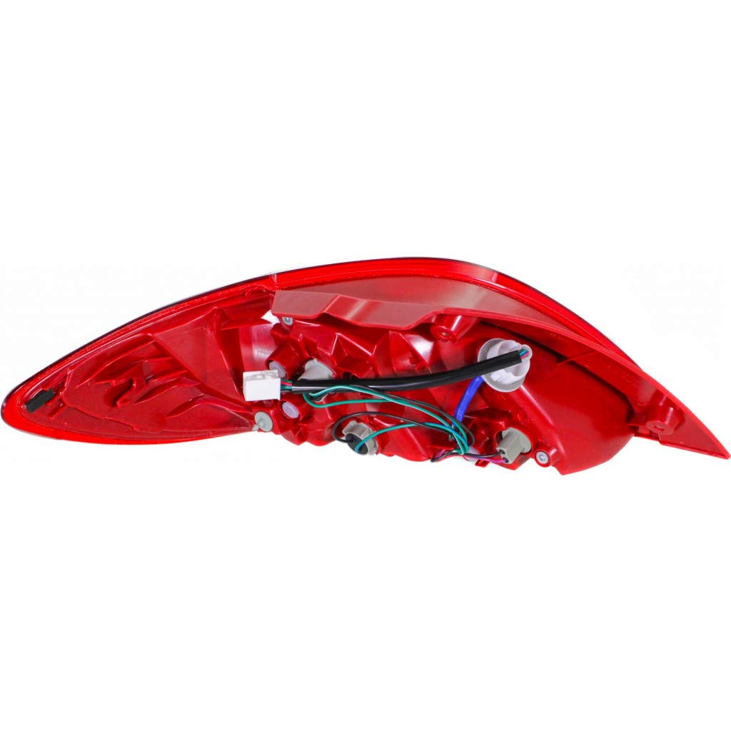 2011-2014 Mazda 2 LED Tail Lights Pair - DOT Certified Replacement (Driver & Passenger Side) with Bulbs - Part #MA2800149 + MA2801149 | DR61-51-160F - Perfect for Night Driving Safety and Car Customization