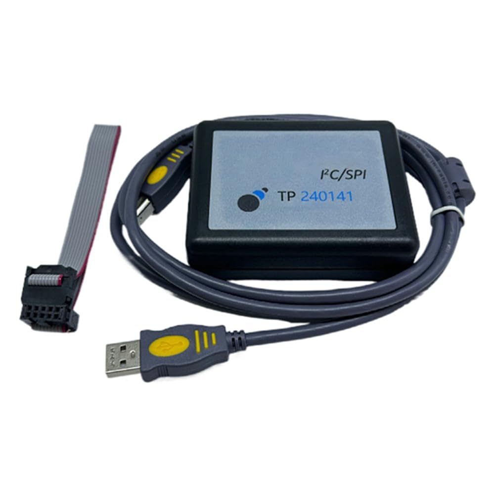 KACPLY USB to I2C/SPI Host Adapter TP240141 - Portable Interface Converter for Embedded Systems | Use with Raspberry Pi, Arduino & Total Phase Devices for Debugging & Development
