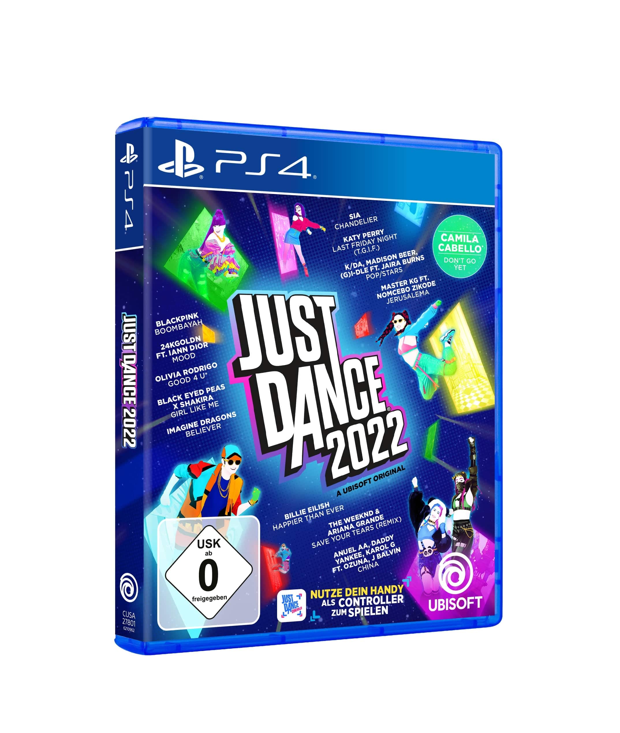 Just Dance 2022 - PlayStation 4 Game with Free PS5 Upgrade | Fun Dance Party & Family Fitness Game for Kids & Adults | Perfect for Parties, Workouts & Family Game Nights