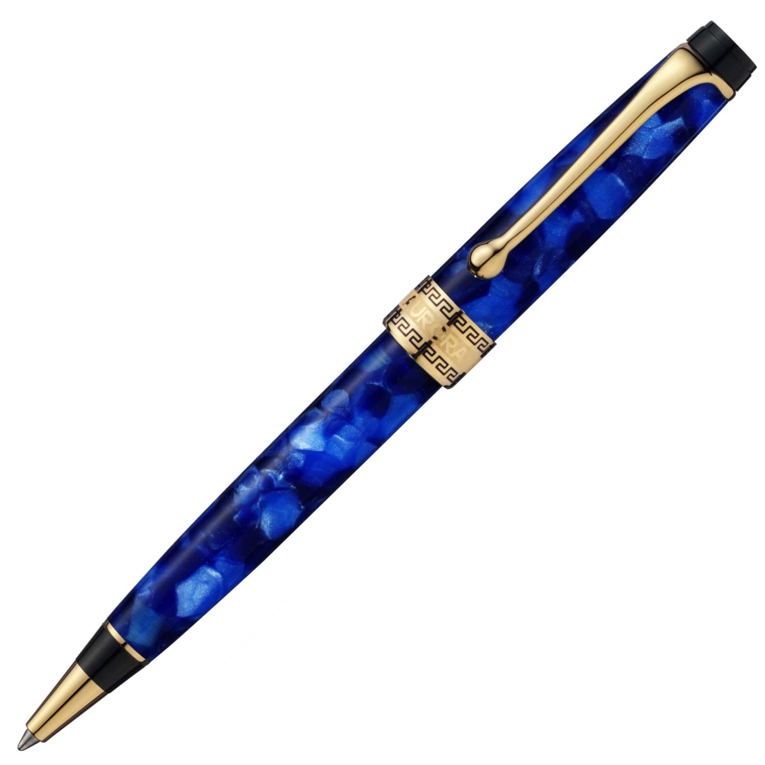 Aurora 998-BA Optima Ballpoint Pen - Oil-Based Blue Ink GT - Premium Writing Pen for Office, Business & Gifts