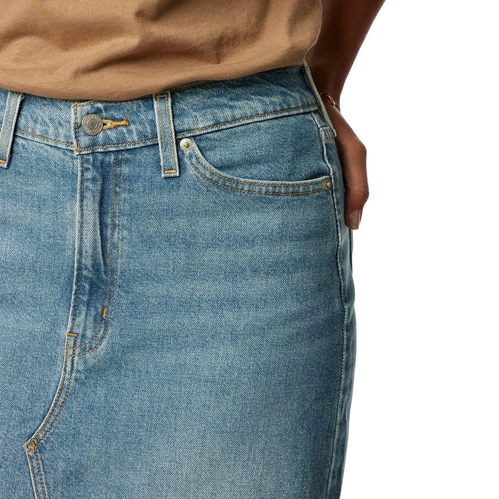 Levi's Signature Gold Women's Heritage Maxi Skirt - Vintage Denim Long Skirt for Casual & Boho Outfits | Perfect for Summer, Festivals & Everyday Wear