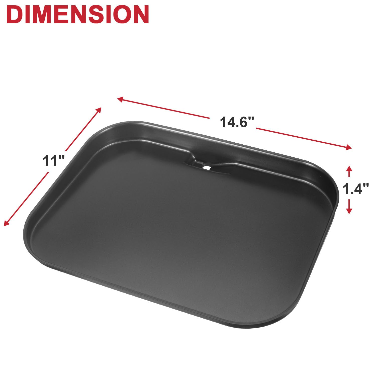 Non-Stick Griddle Plate for Ninja Woodfire OG700 & OG701 Outdoor Grills - Flat Top Griddle Pan Replacement for Ninja XSKGRDPLT - Perfect for Backyard BBQs, Camping & Outdoor Cooking
