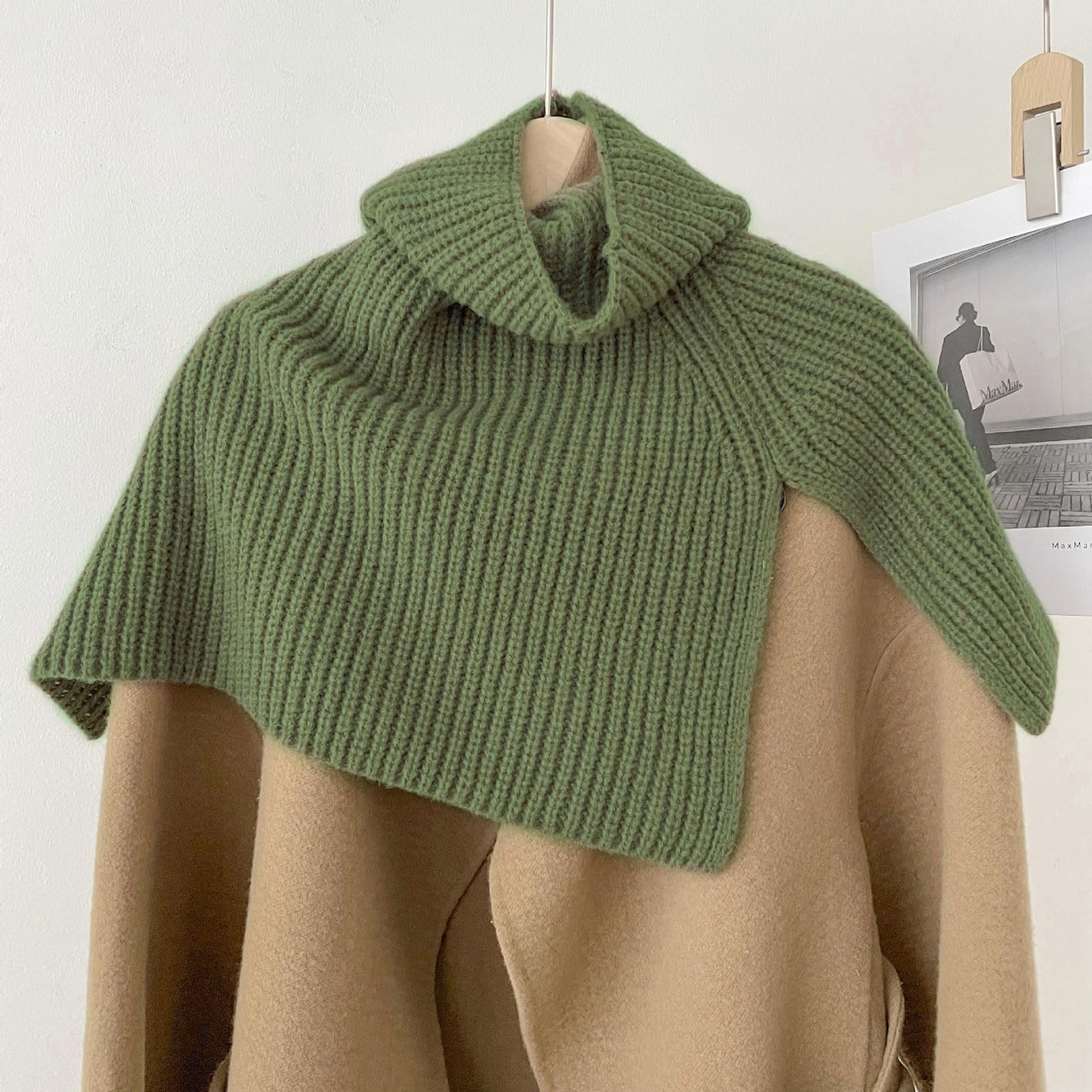 Premium Soft Winter Scarf for Men & Women - Warm Knitted Circle Shawl Wrap - Cozy Fashion Accessory for Cold Weather, Outdoor Activities & Holiday Gifts