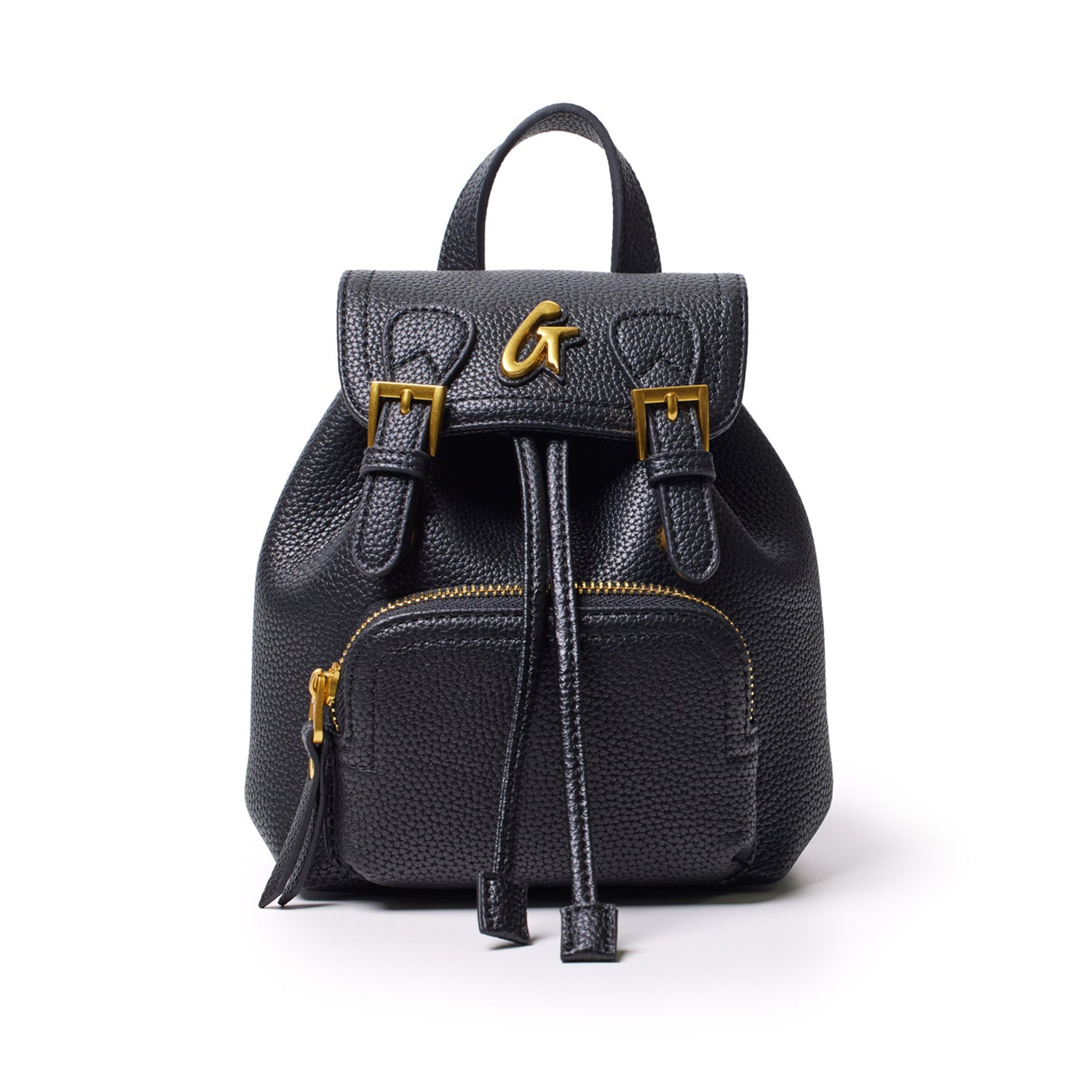 Mini Pebble Crossbody Backpack for Women - Stylish Small Shoulder Bag Purse - Perfect for Travel, Work & Everyday Use (Black)
