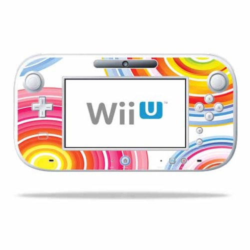 MightySkins Decorative Vinyl Skin Wrap Sticker for Nintendo Wii U Gamepad Controller - Lollipop Swirls Design | Protective Cover for Gaming Accessories | Perfect for Customization and Scratch Protection