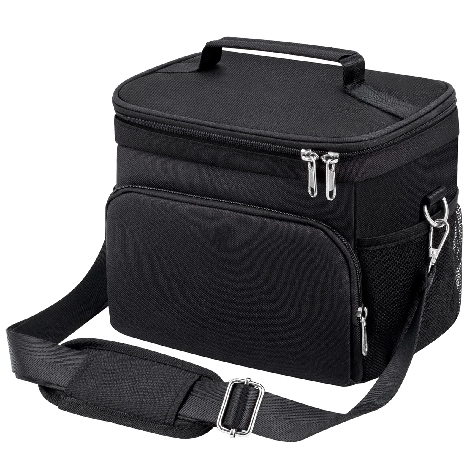 Insulated Lunch Bag for Women & Men - Reusable Thermal Lunch Tote with Adjustable Shoulder Strap, Large Cooler Bag for Adults & Kids - Perfect for Work, School, Picnics, Hiking & Outdoor Activities
