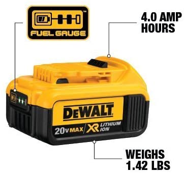 DEWALT 20V MAX Cordless Drill, Reciprocating Saw, Circular Saw & Work Light Combo Kit (DCK445D1M1) - Certified Refurbished with Full Warranty - Perfect for Construction, Woodworking & DIY Home Projects