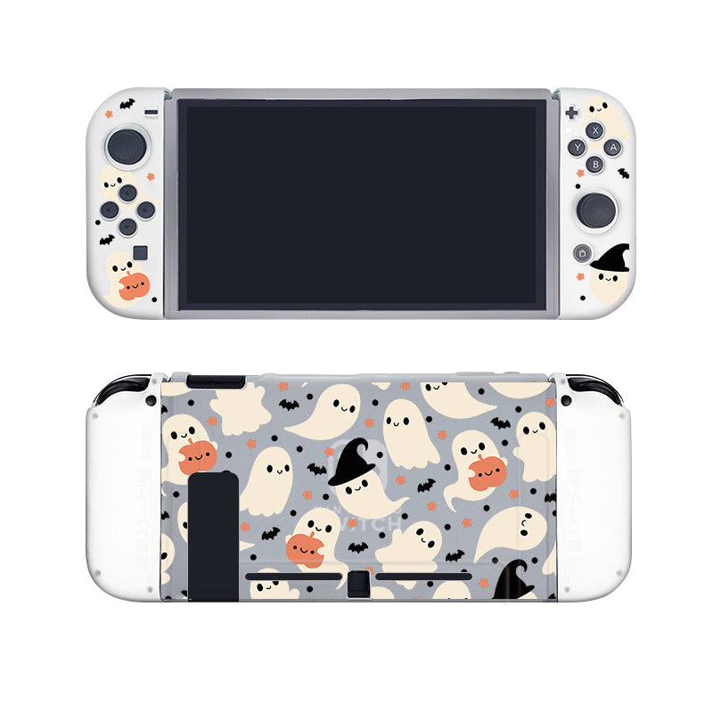 Spooky Ghost Protective Case for Nintendo Switch - Durable & Lightweight Cover for Gaming On-The-Go