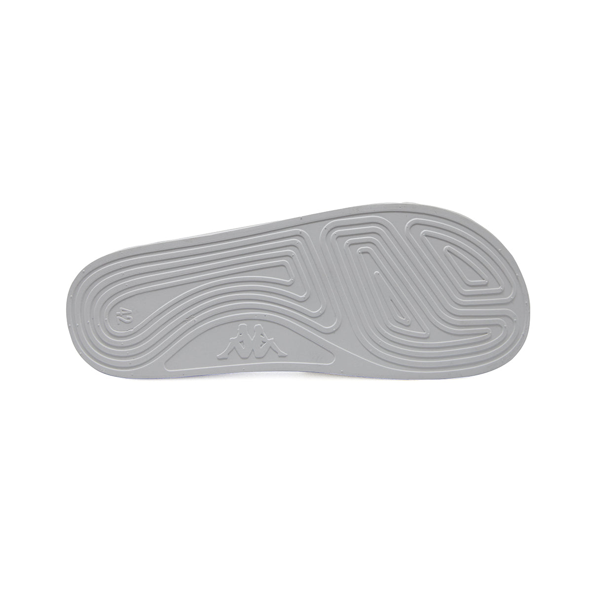 Kappa Authentic Caius 2 Slides - Comfortable White Slide Sandals for Men | Perfect for Beach, Pool, Gym & Casual Wear