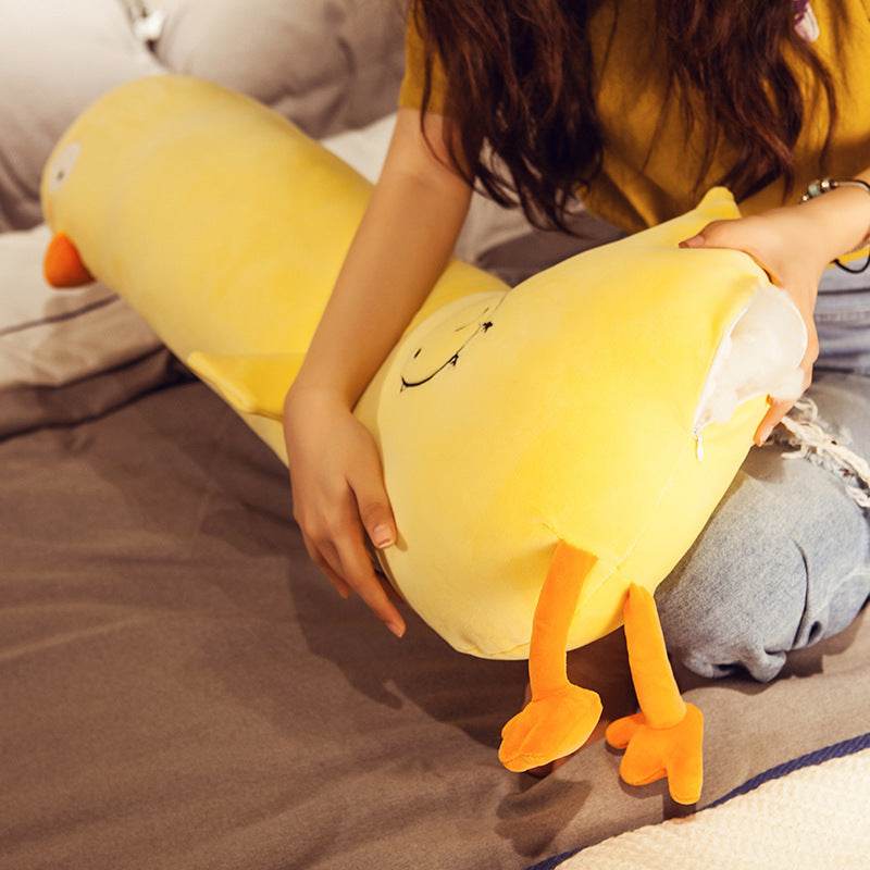Cluckles: Ultra Soft Chonky Chicken Body Pillow Plush for Adults - Perfect for Cuddling, Home Decor, and Stress Relief