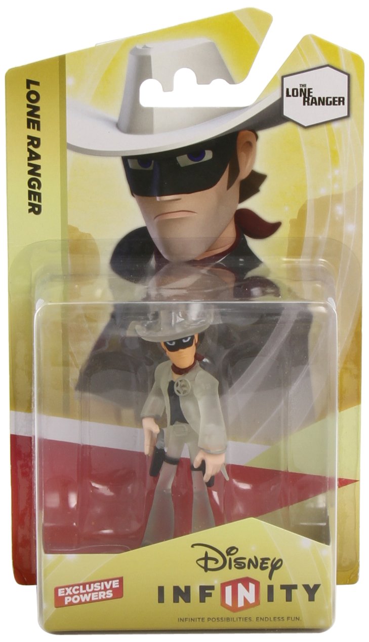 Disney Infinity Exclusive Crystal Lone Ranger Action Figure - Collectible Disney Toy for Kids & Adults | Perfect for Display, Play & Disney Merchandise Collection