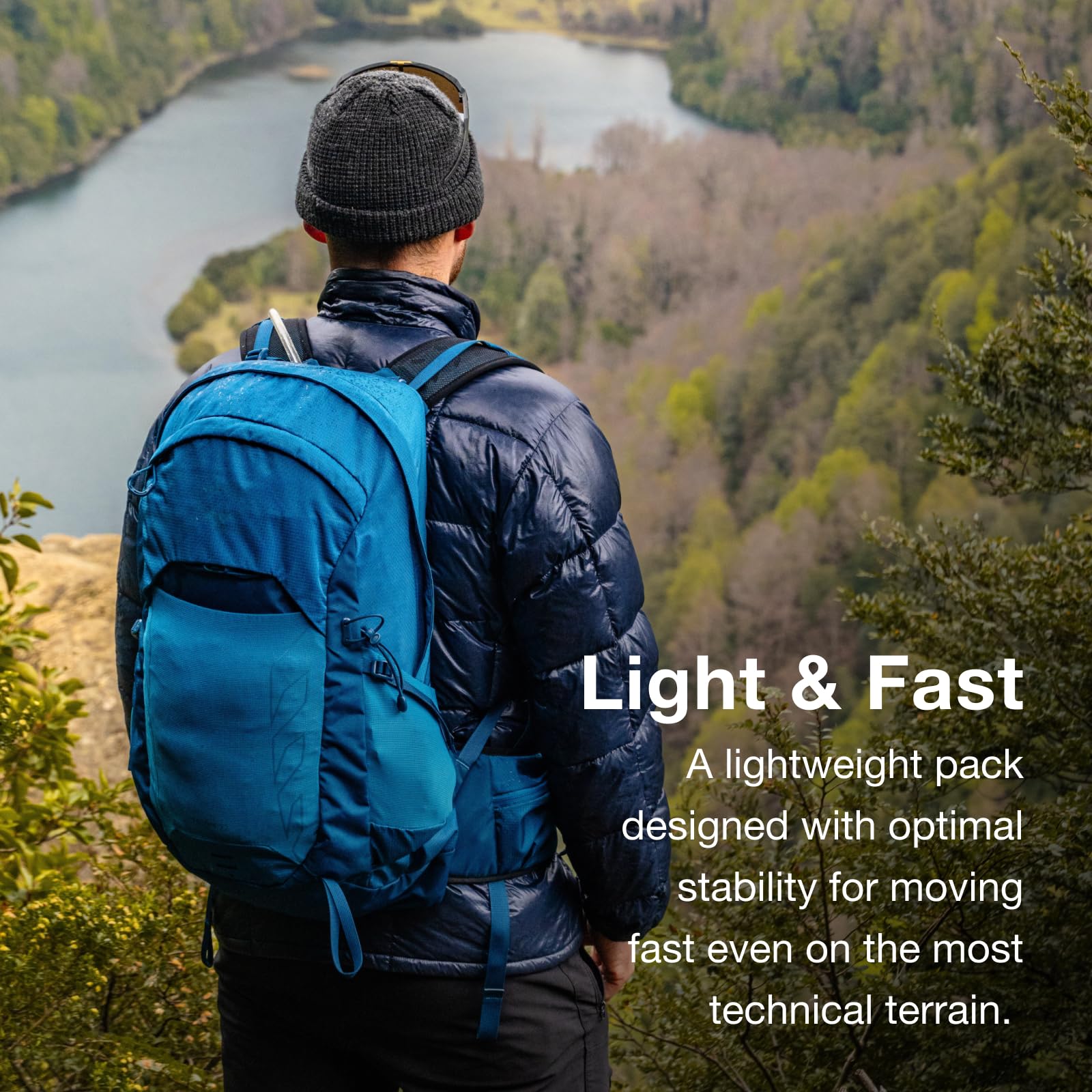 Osprey Talon 26L Men's Lightweight Hiking Backpack with Hipbelt - Water-Resistant Daypack for Outdoor Adventures, Travel & Trekking | Phantom Grey/Dark Charcoal