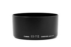 Canon ES-71II Lens Hood for EOS DSLR Cameras - Compatible with EF 24-70mm f/2.8L II USM Lens | Durable & Lightweight | Perfect for Outdoor Photography & Travel