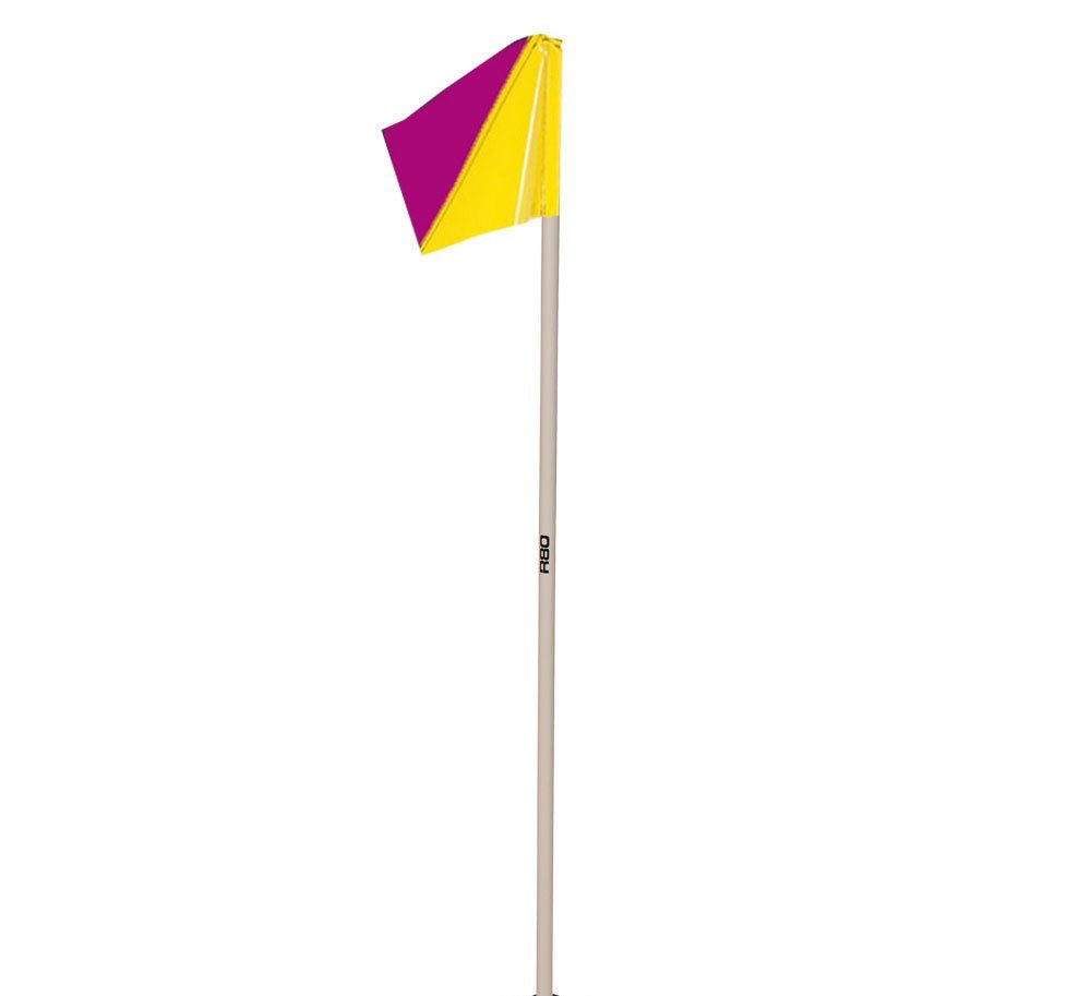 Premium Sideline Pole with Custom Club Colors Flag - Perfect for Football, Soccer & Sports Games, Tailgates & Fan Events