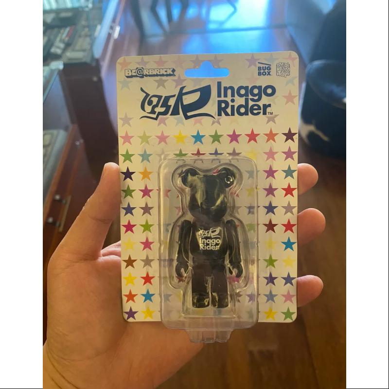 Medicom Be@rbrick 100% Limited Edition Inago Rider Bearbrick Figure - Collectible Vinyl Toy for Anime Fans, Home Decor & Gift Idea