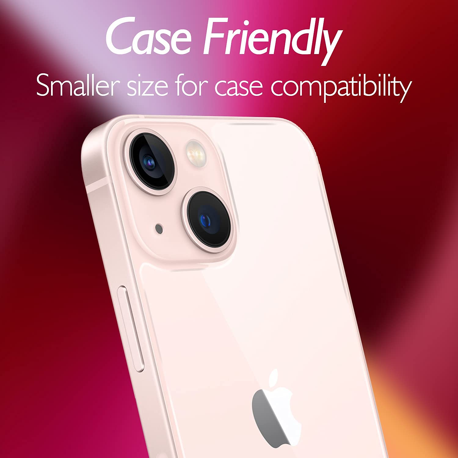 Premium iPhone 13 Mini Back Screen Protector [3-Pack] - Tempered Glass Rear Cover for 5.4