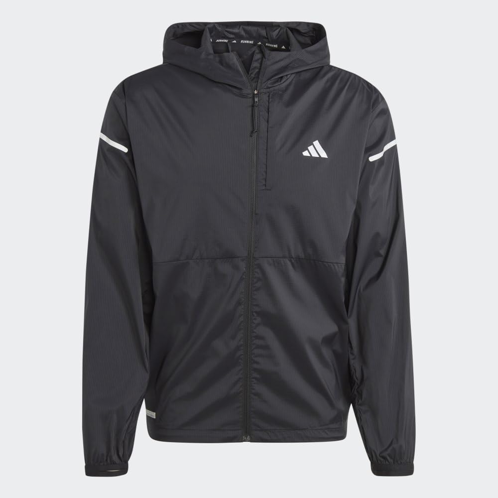 adidas Ultimate Jacket for Men - Lightweight Waterproof Windbreaker Outdoor Running Hiking Jacket - Perfect for Jogging, Travel & Casual Wear