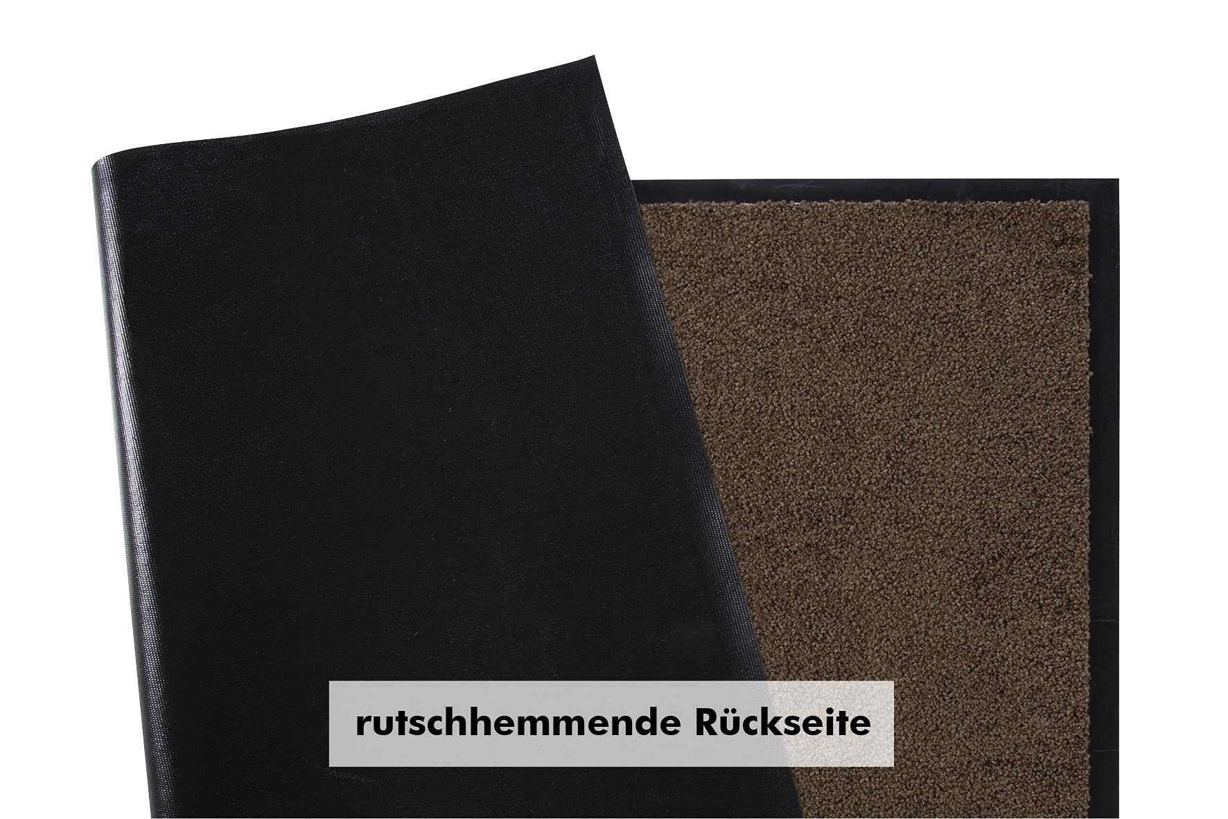 Dirt Trapper Entrance Mat - Indoor & Outdoor Doormat, 24x36 Inch Polyamide Floor Mat in Brown - Perfect for Mudrooms, Garages & High-Traffic Areas