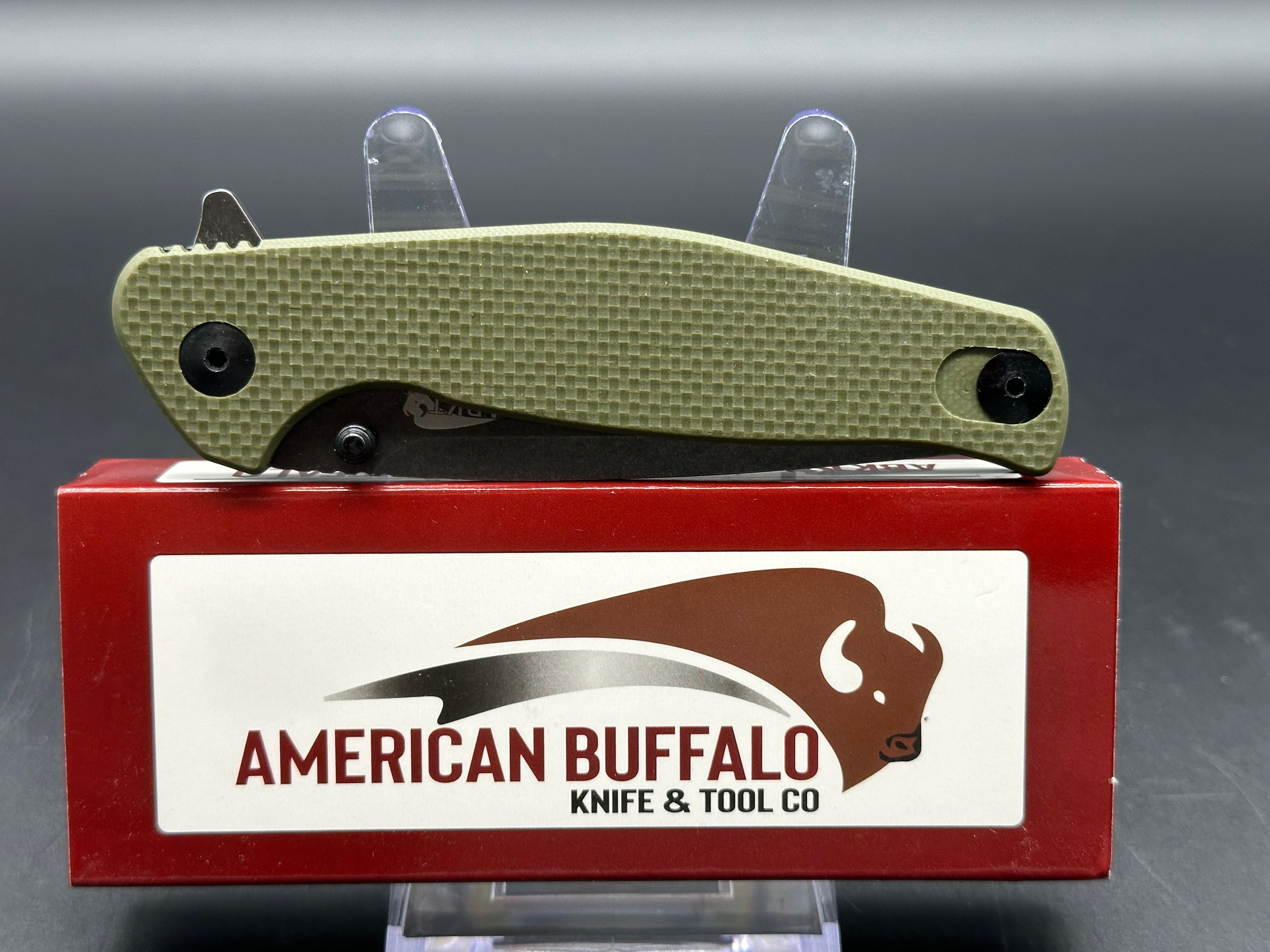 Ironfly Superfly & American Buffalo Knives Combo Set - High-Quality Hunting & Outdoor Survival Knives for Camping, Hiking, and Bushcraft Adventures