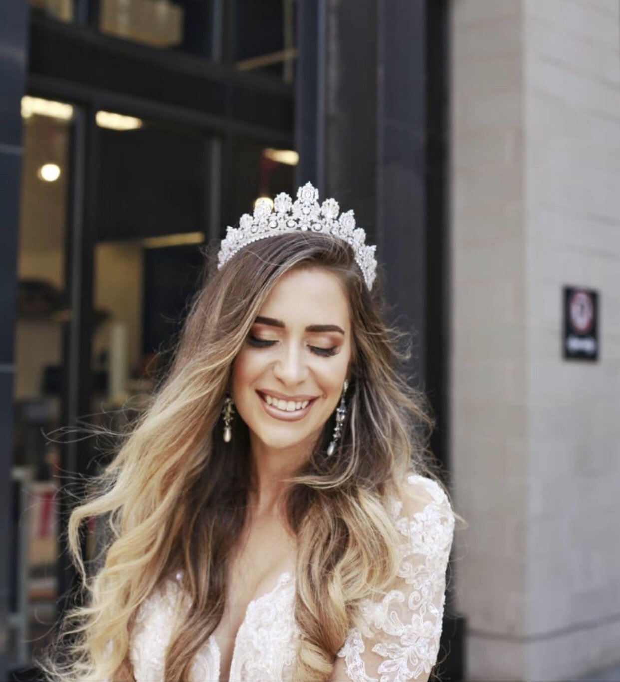 Elegant Petite PERSEPHONE Royal Bridal Crown - Perfect for Weddings, Prom, Pageants & Special Occasions