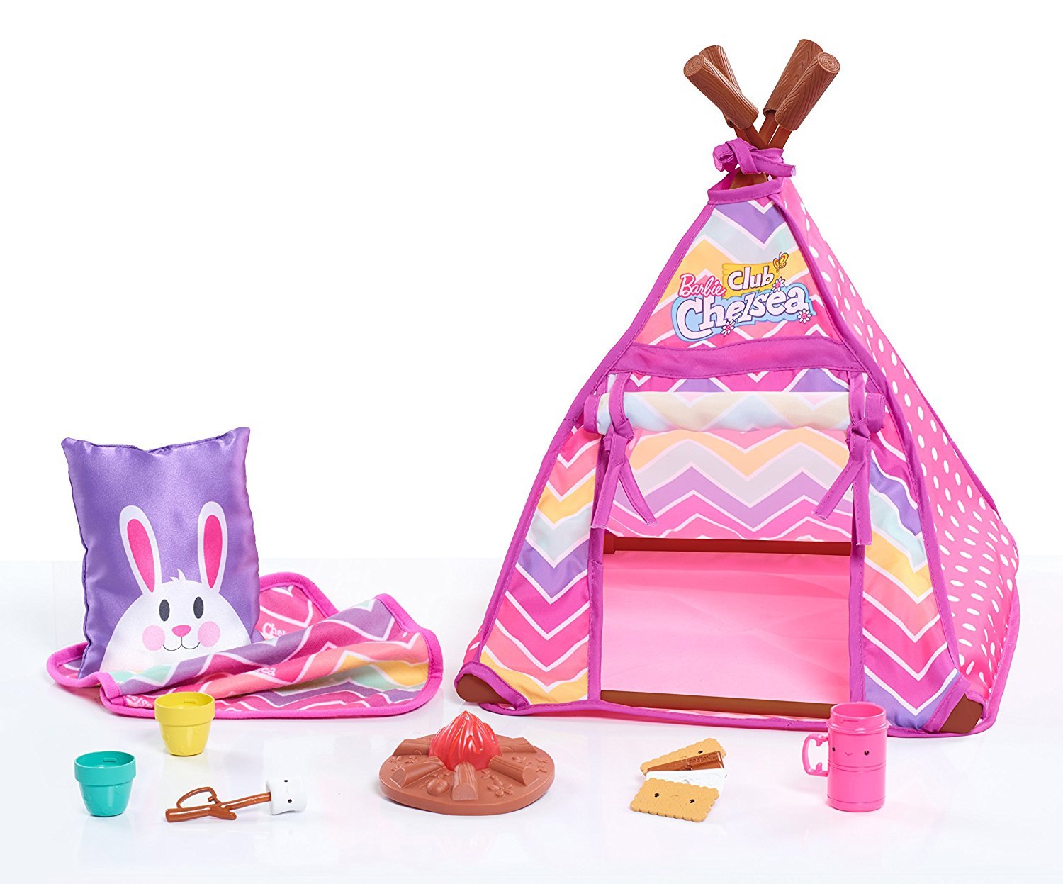 Barbie Chelsea Doll Camping Playset with Accessories - Fun Outdoor Adventure Toy for Kids | Perfect for Pretend Play, Birthday Gifts & Collectors
