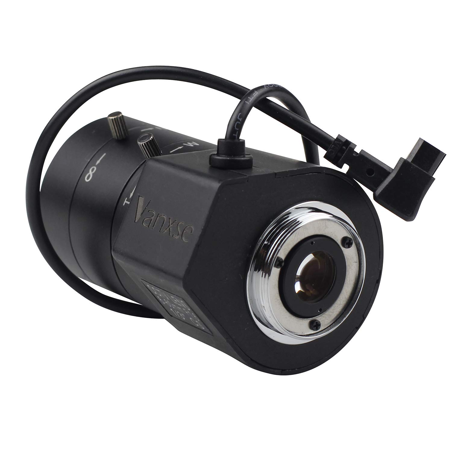 Varifocal Lens 6-60mm F1.6 for CCTV Security Camera - CS Mount DC Drive Auto Iris Compatible with 1/3 Inch Box, IP & SDI Cameras - Ideal for Home Security, Business Surveillance & Outdoor Monitoring