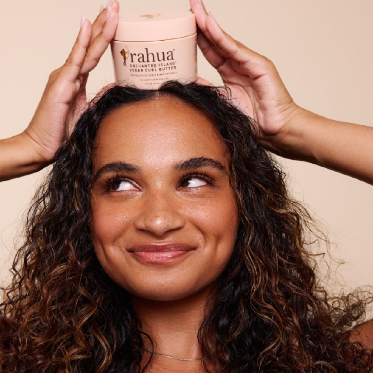 Enchanted Island Vegan Curl Butter - Organic Hair Moisturizer for Natural Curls & Waves | Perfect for Dry, Frizzy Hair Care & Styling