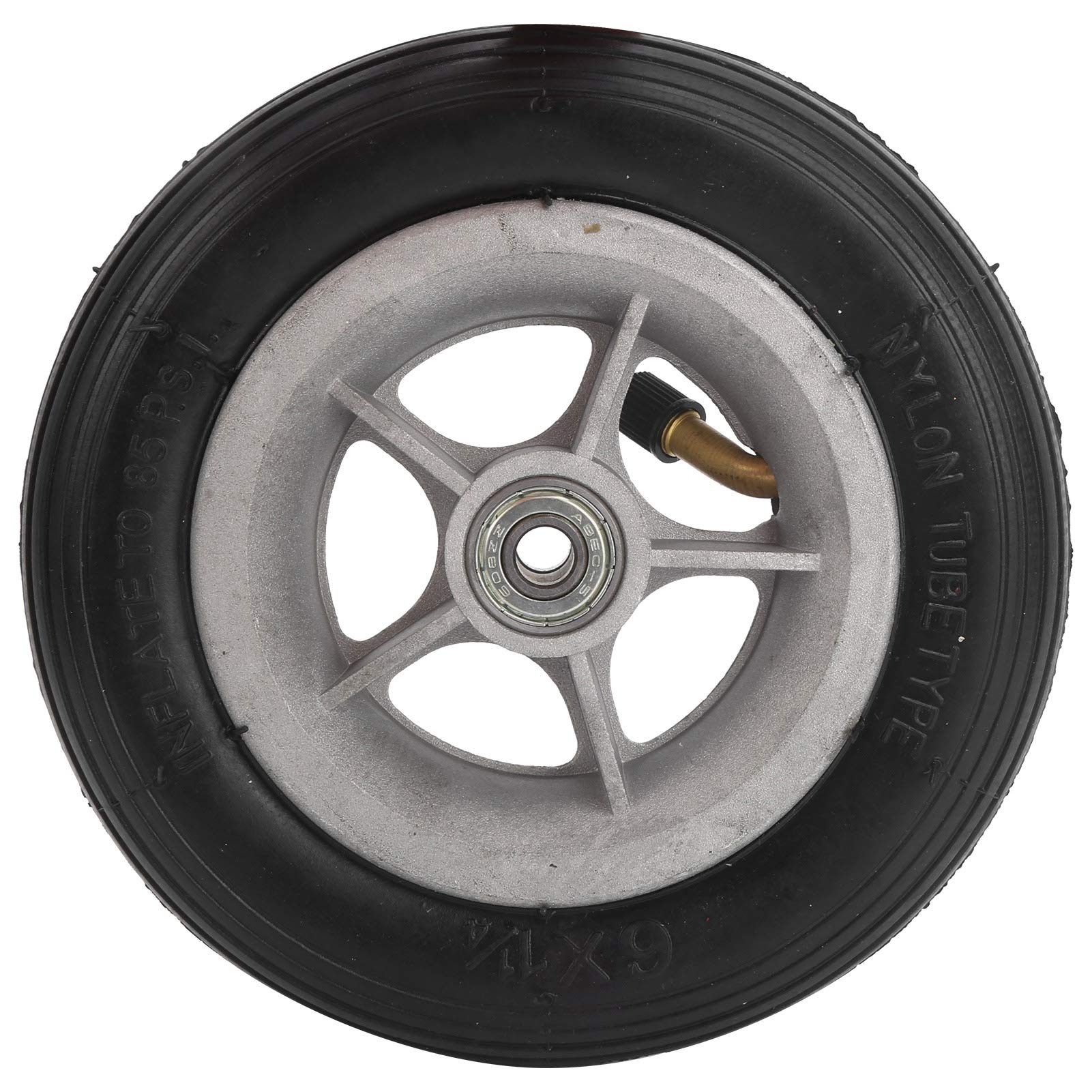 VGEBY 6X1 1/4 6-Inch Electric Scooter Tire - Durable Non-Skid Rubber Wheel with Air Inflation for Electric Scooters & Mobility Scooters | Perfect for Commuting, Urban Travel & Last-Mile Transportation