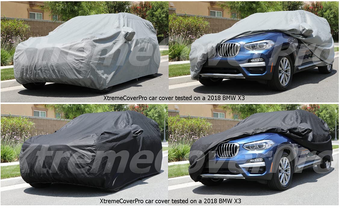2021-2025 Toyota Corolla Cross Car Cover - XTREMECOVERPRO Platinum Series Waterproof Grey Outdoor All-Weather Protection for Rain, Snow & UV Rays