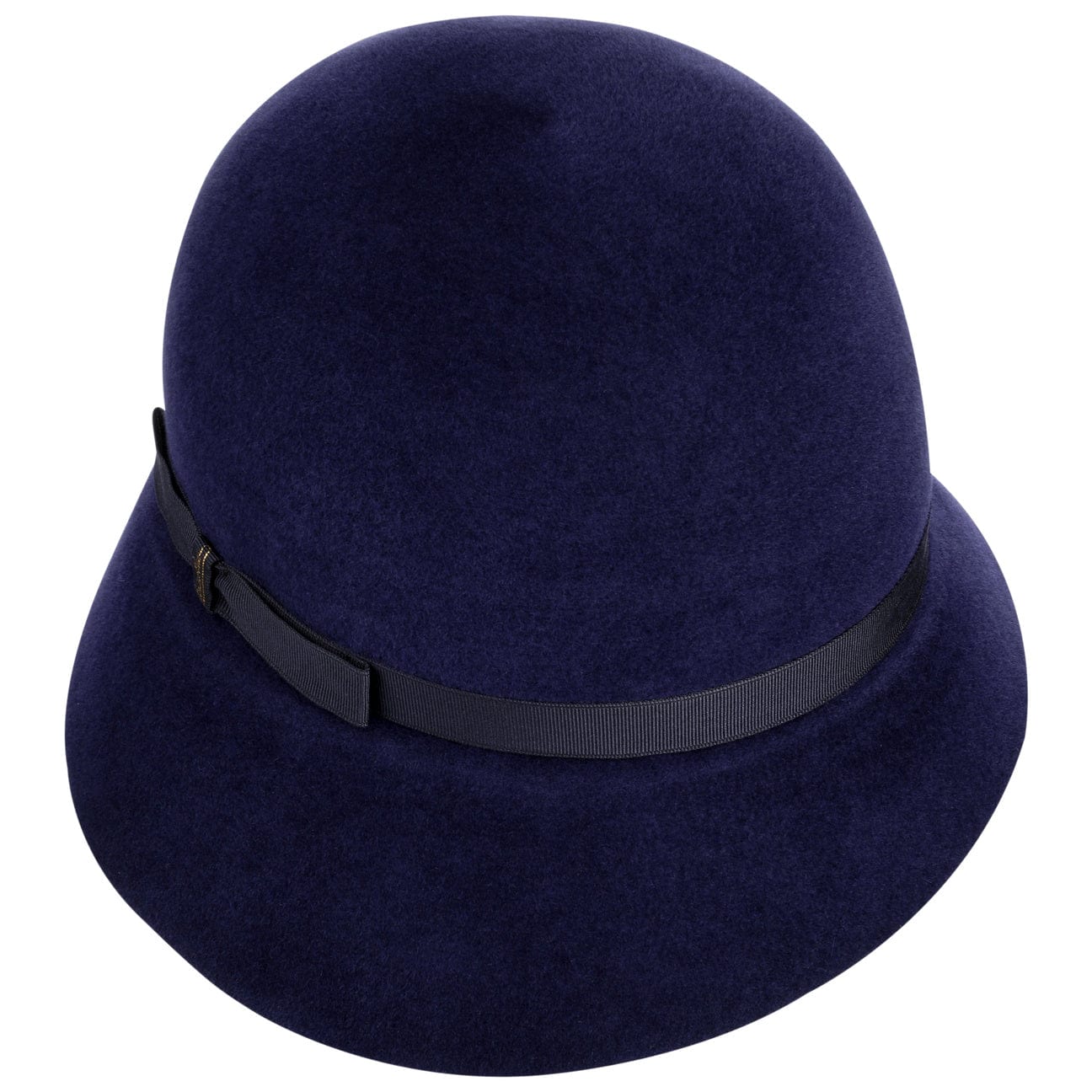 Borsalino Misella Fur Felt Cloche Hat for Women - Vintage 1920s Style Winter Fashion Accessory - Perfect for Holiday Parties, Weddings & Cold Weather Outfits