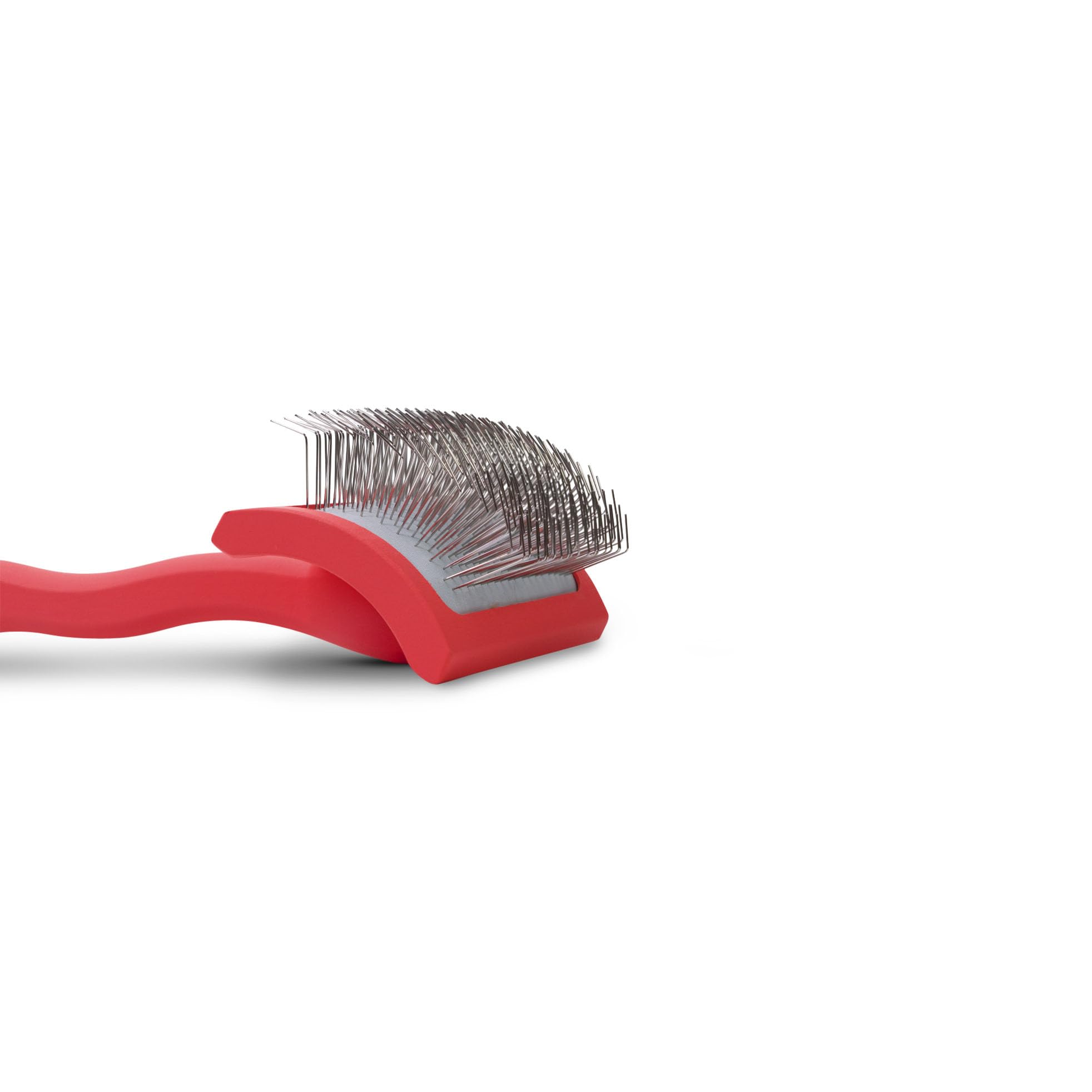 Chris Christensen Dog Brush Bundle: Ice on Ice Detangler & Finishing Spray for Elasticity & Strength + Big G Medium Slicker Brush for Fluffing and Detangling - Professional Grooming Kit for Long-Haired Dogs at Home or Salon