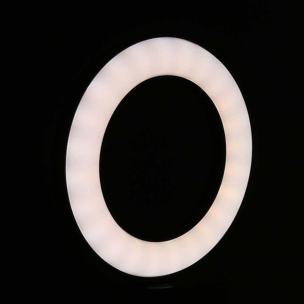MINJUK 10-inch Ring Light with Tripod Stand - 3 Color Temperature Adjustable LED Fill Light for Live Streaming, YouTube Videos, TikTok Selfies & Photography Lighting (3200K-5600K) - Perfect for Home Studio, Makeup Vanity, Video Conferencing and Content Creation