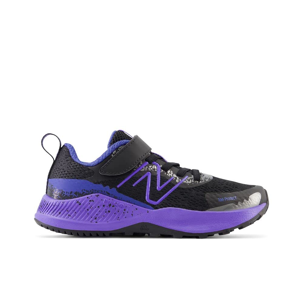 New Balance Kids' DynaSoft Nitrel V5 Hook & Loop Sneakers - Lightweight Running Shoes for Boys & Girls - Perfect for School, Playground & Outdoor Activities