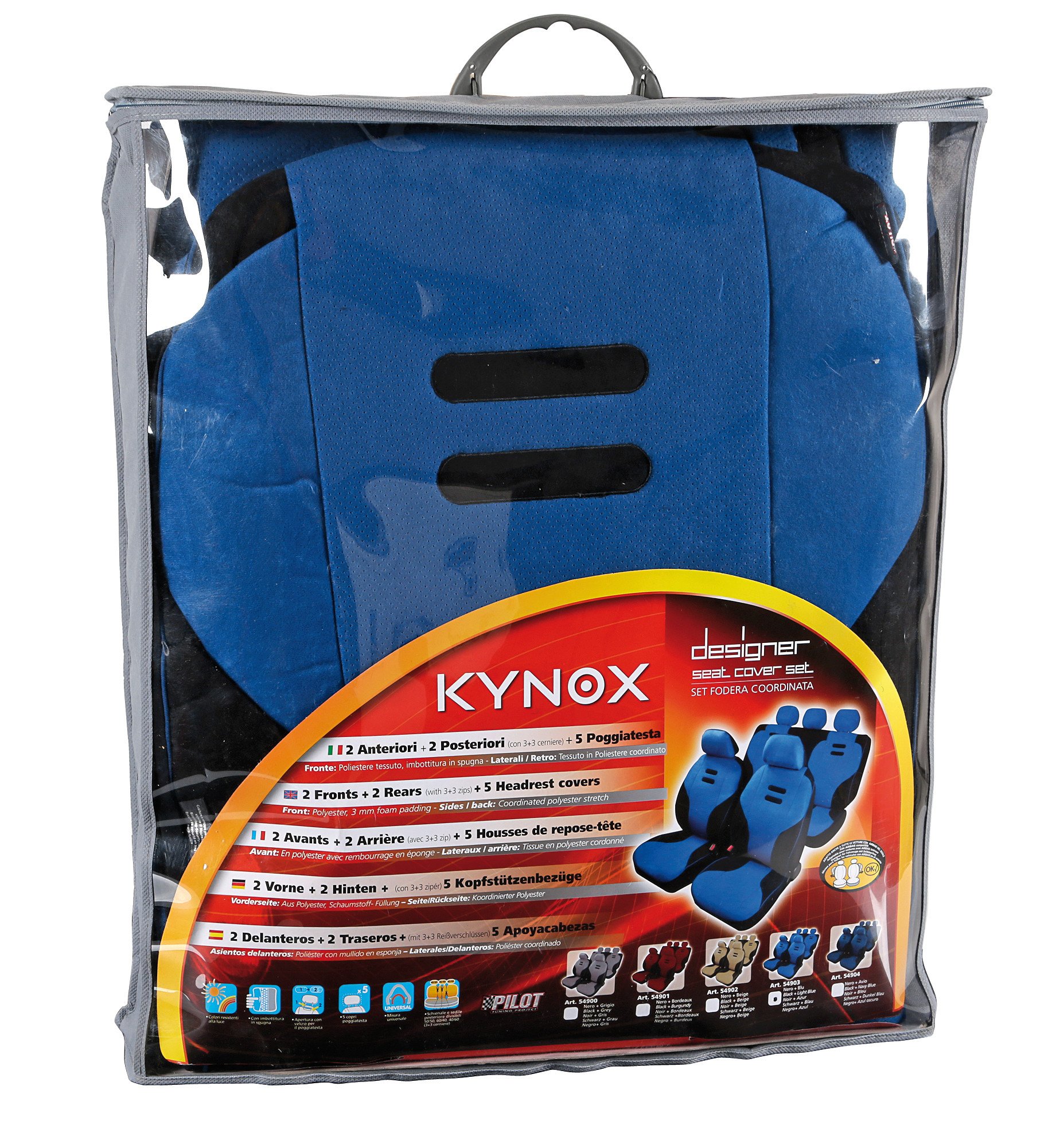 Kynox Set Microfibre Covers (54903) - Ultra Soft & Durable - Perfect for Sofa, Couch & Furniture Protection - Home & Office Use