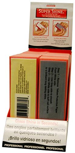 2-Way Nail Buffer for Smooth & Shiny Nails - Professional Nail File & Polisher for At-Home & Salon Manicures - Perfect for DIY Nail Care & Gel Polish Prep