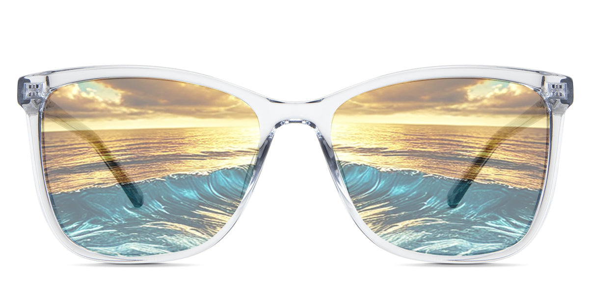 Yassi Women's Prescription Tinted Glasses - Stylish & UV Protection Eyewear for Driving, Reading & Outdoor Activities