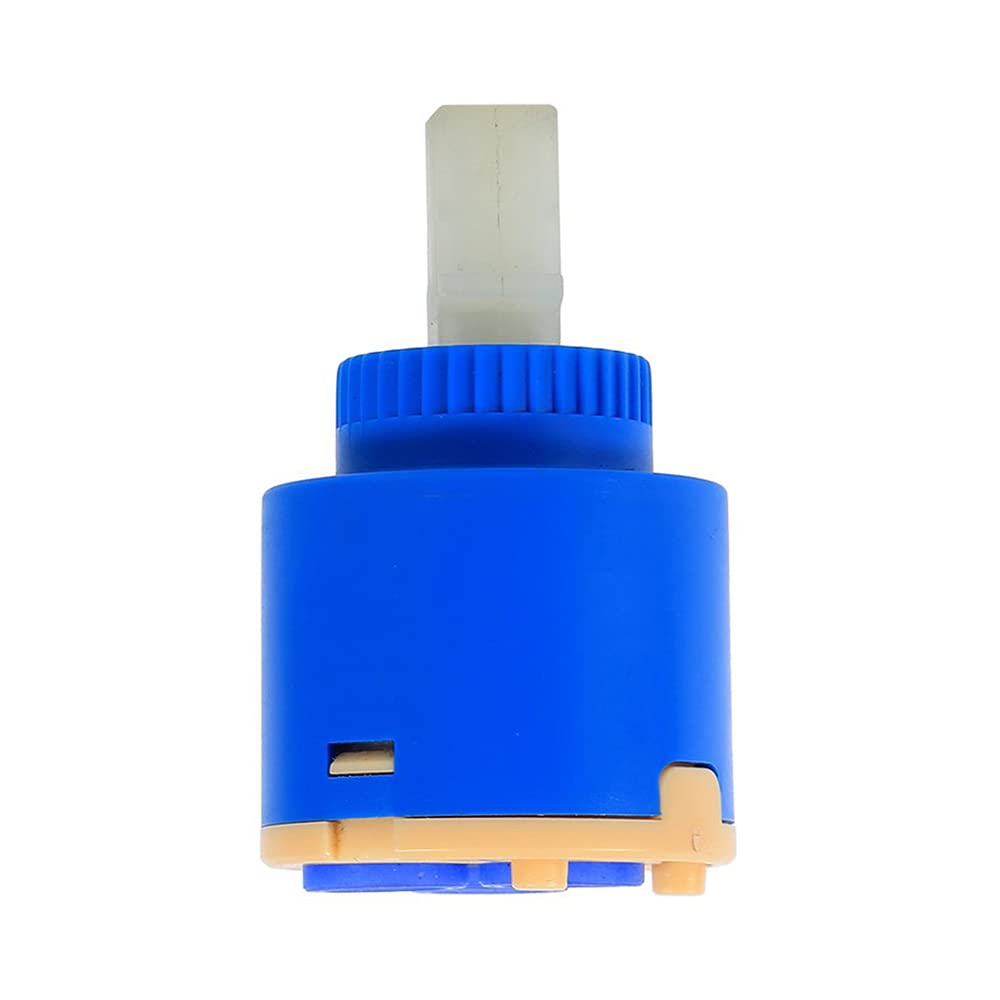 35mm Type A Ceramic Disc Faucet Cartridge Replacement - Durable Water Mixer Tap Control Valve for Kitchen & Bathroom Sink Repair (Fits Most Standard Faucets) - Perfect for Leaky Faucet Fixes and Plumbing Maintenance