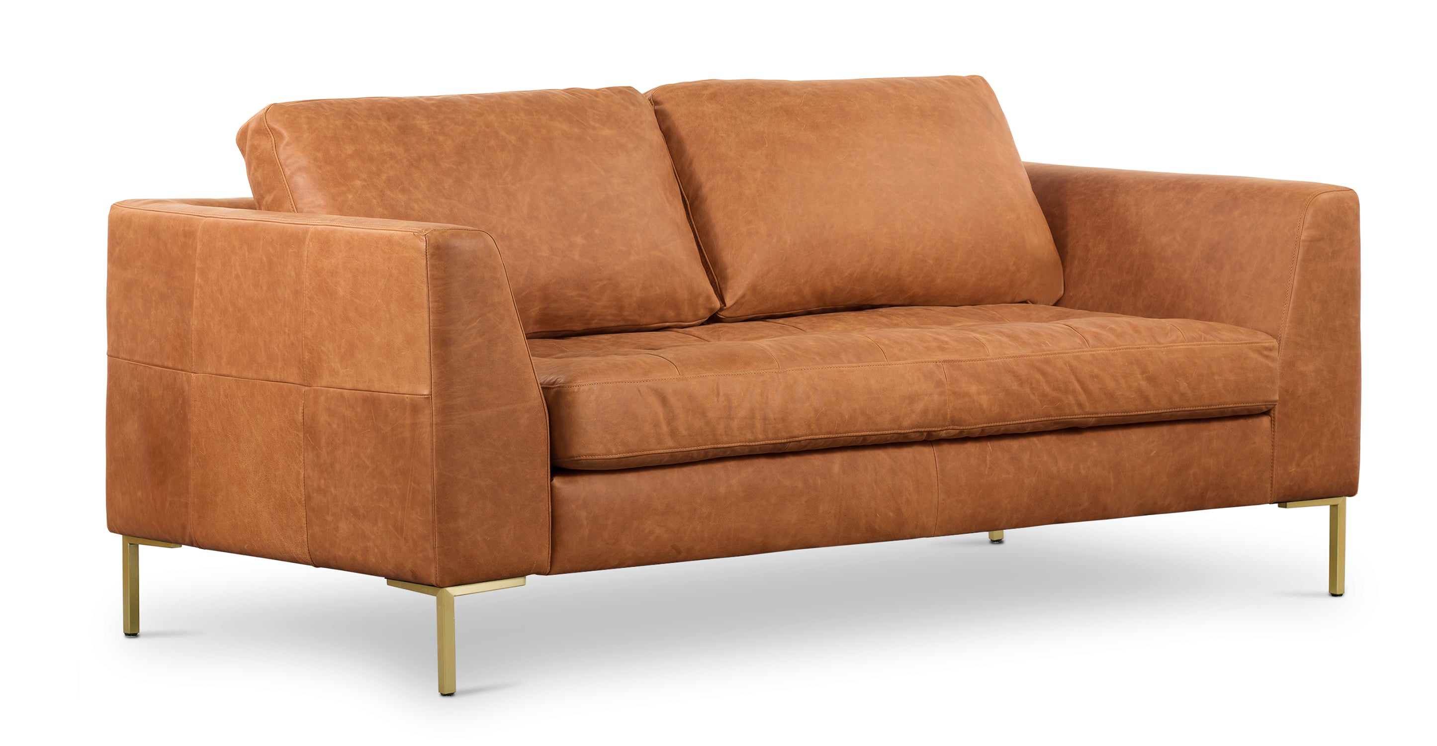 Modern 3-Seater Apartment Sofa - Calle 75 Collection | Comfortable Fabric Couch for Small Spaces | Perfect for Living Rooms, Studios & Lofts