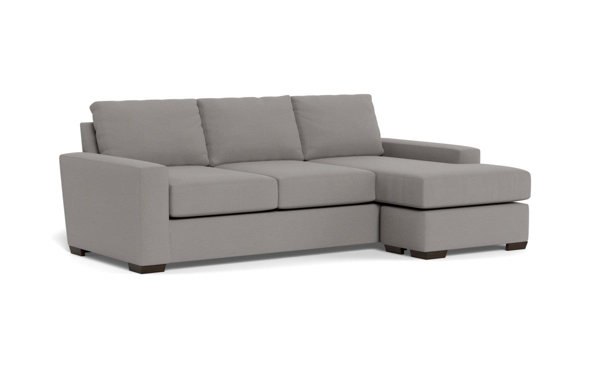 Mas Mesa 101 Deep Reversible Sofa Chaise - Modern L-Shaped Sectional Couch with Reversible Chaise Lounge for Living Room, Family Room & Small Spaces