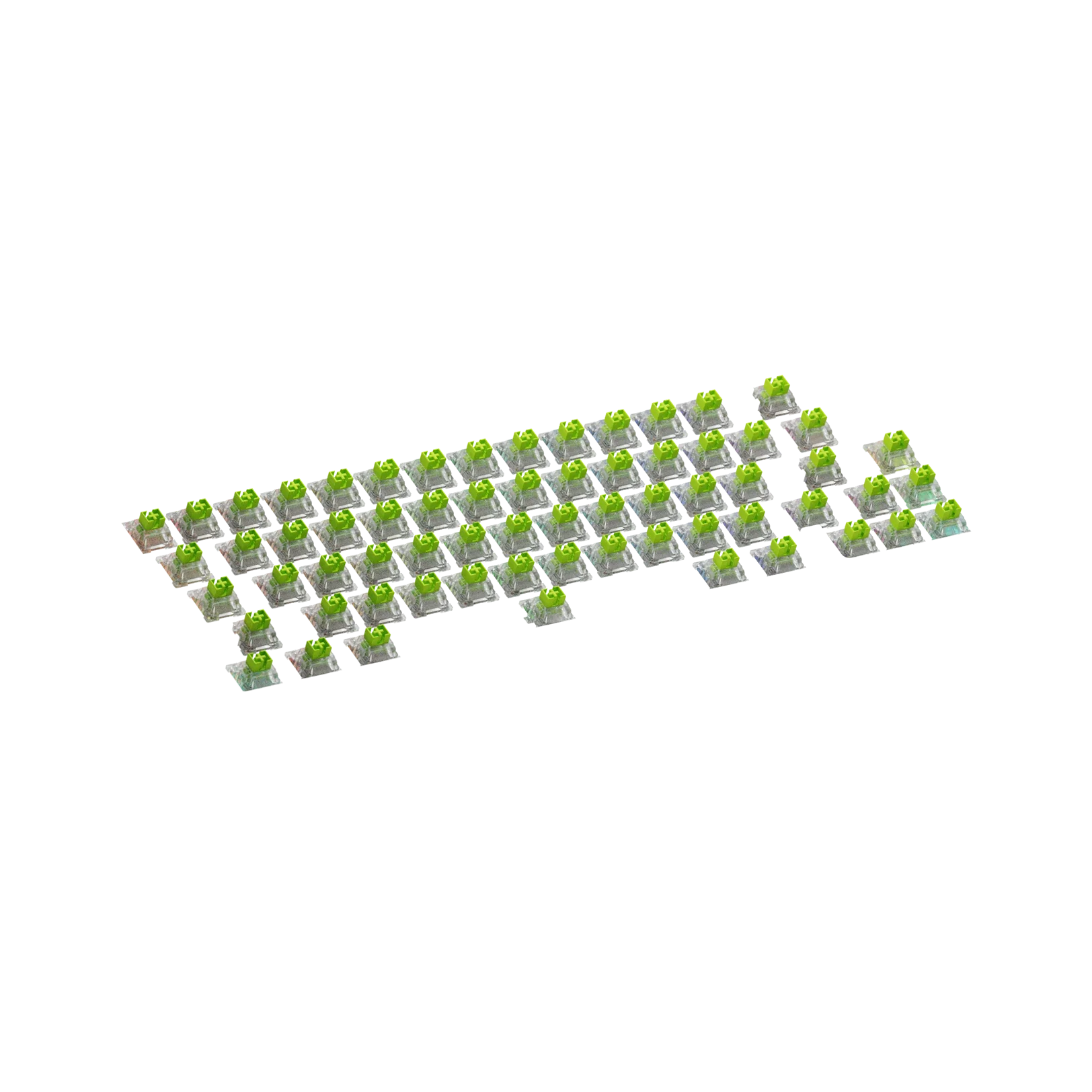 Glorious Raptor HE ANSI 65% Mechanical Keyboard Switches - Premium Linear Switches for Gaming, Typing & Office Work