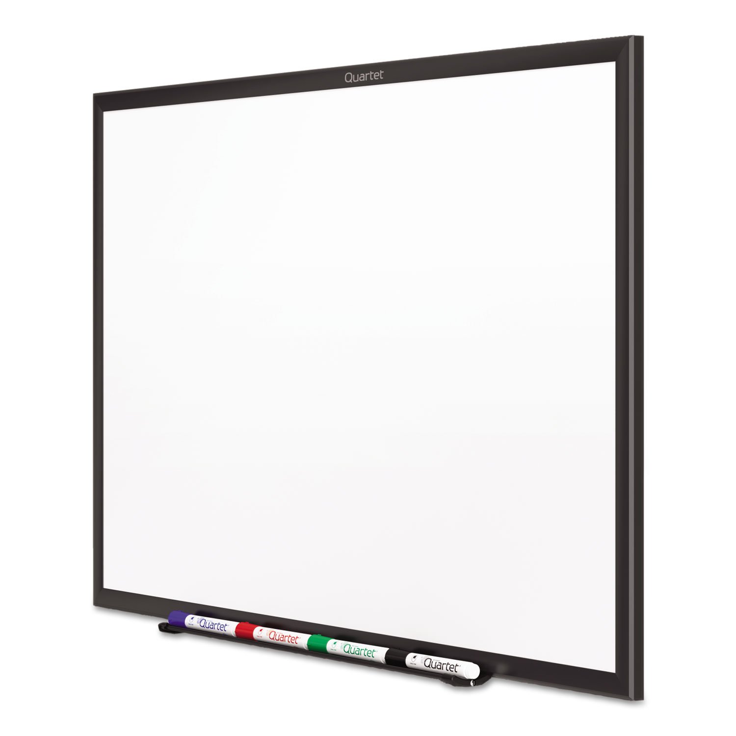 Quartet S537B Classic Series Melamine Dry Erase Board 72x48 Inches - White Surface with Black Frame | Perfect for Office Meetings, Classroom Teaching & Home Organization