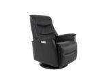 Premium Fjords Dallas Recliner Chair - Ergonomic Leather Reclining Sofa for Living Room, Home Theater & Office - Adjustable Footrest & Lumbar Support - Modern Comfort Furniture for Relaxation & Entertainment