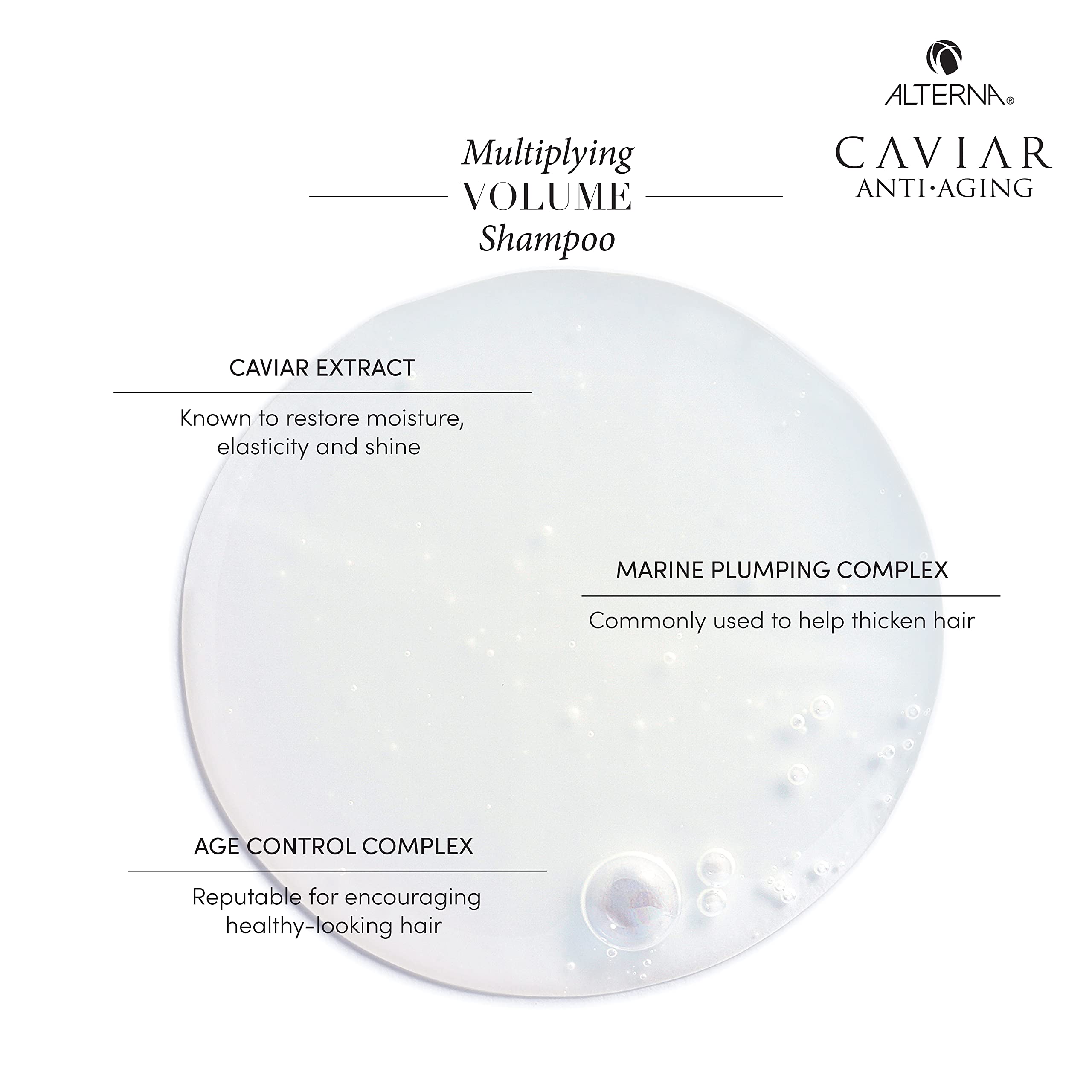 Alterna Caviar Anti-Aging Shampoo & Conditioner Set for Color-Treated Hair - Hydrating & Repairing Duo for Shiny, Healthy Hair at Home or Salon Use