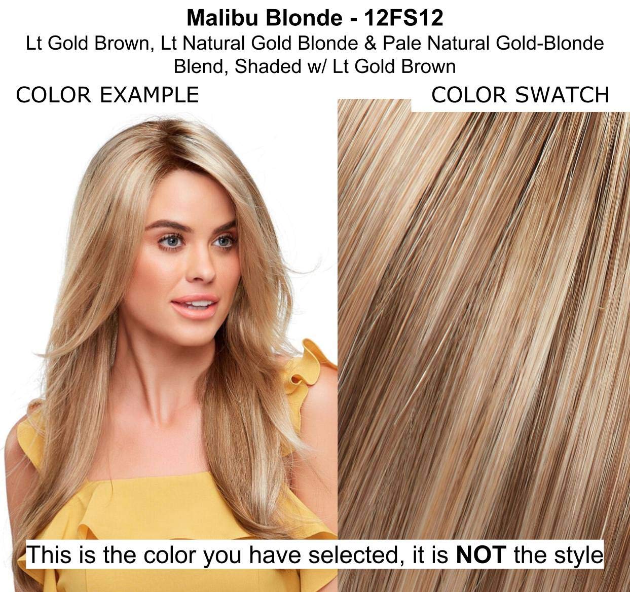 Jon Renau Zara Petite Wig Bundle - 4 Items (12FS12 Color) with Christy's Wigs Q&A Booklet, BeautiMark Synthetic Shampoo & Wide Tooth Comb | Perfect for Daily Wear, Cosplay & Hair Loss Solutions