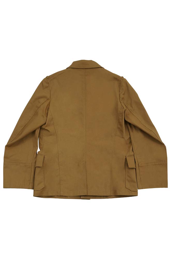 WW2 German Tropical Kriegsmarine EM Sand Tunic - Authentic WWII Military Uniform for Reenactment & Collectors | Perfect for Historical Events, Cosplay & Display