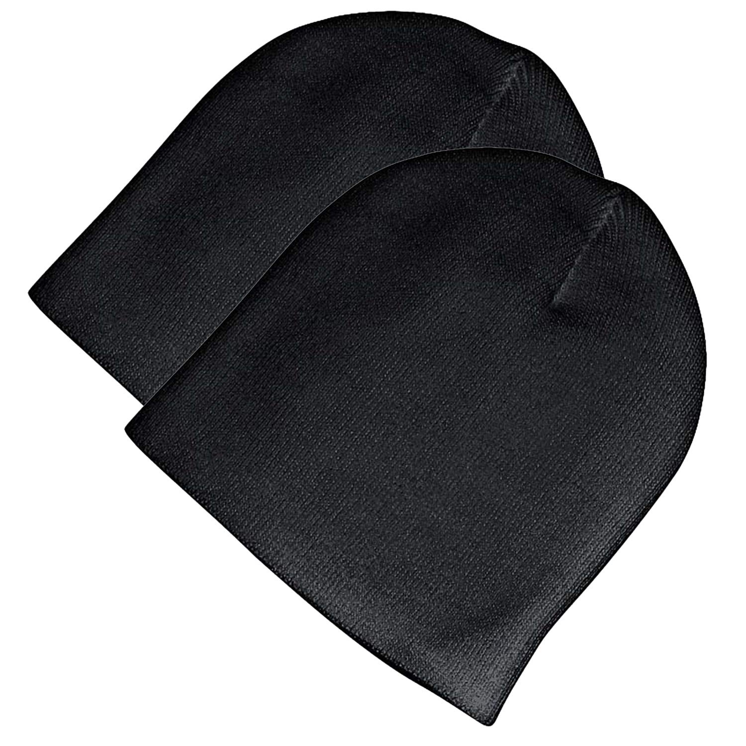Marky G Apparel Beanie Hat for Men & Women - Soft Winter Knit Skull Cap - Warm Unisex Cuffed Beanie for Cold Weather, Outdoor Activities & Streetwear Fashion