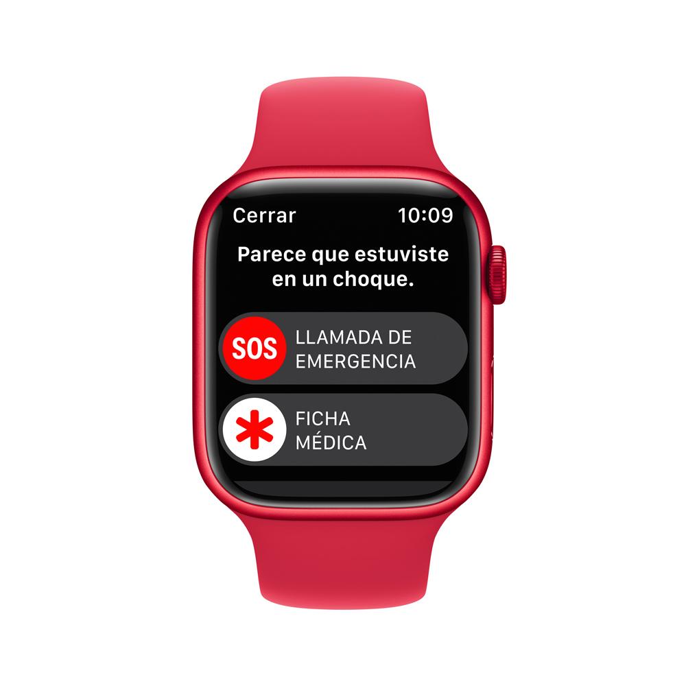 Apple Watch Series 8 (GPS + Cellular) 45mm Aluminum Case (PRODUCT)RED with Sport Band - Perfect for Fitness Tracking, Calls & Smart Notifications