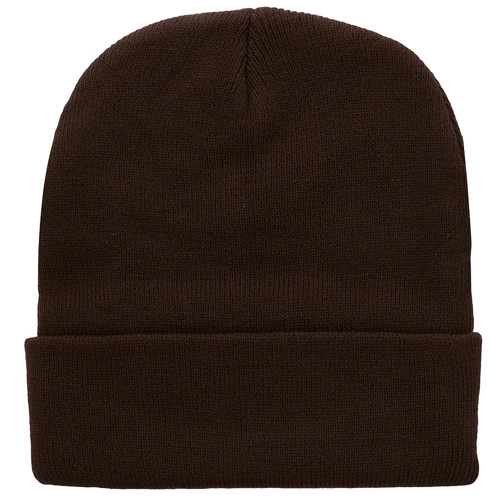 Falari Unisex Beanie Cap - Soft Knitted Winter Hat for Men & Women - Warm Solid Color Skull Cap for Outdoor Activities, Skiing, and Cold Weather