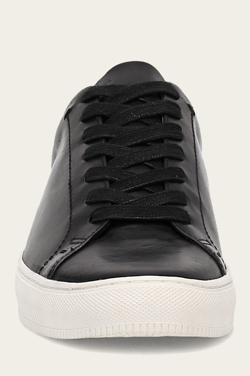 Astor Low Lace Black Sneakers - Women's Casual Comfortable Walking Shoes for Work, Travel & Everyday Wear